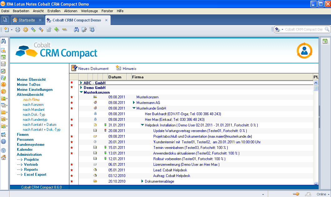 Lotus Notes CRM , Lotus Notes Customer Relationship Management , Lotus